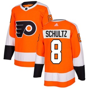 Youth Philadelphia Flyers Dave Schultz Adidas Authentic Home Jersey - Orange