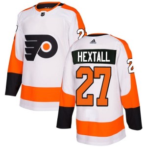 Women's Philadelphia Flyers Ron Hextall Adidas Authentic Away Jersey - White
