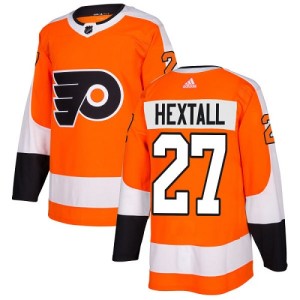 Youth Philadelphia Flyers Ron Hextall Adidas Authentic Home Jersey - Orange